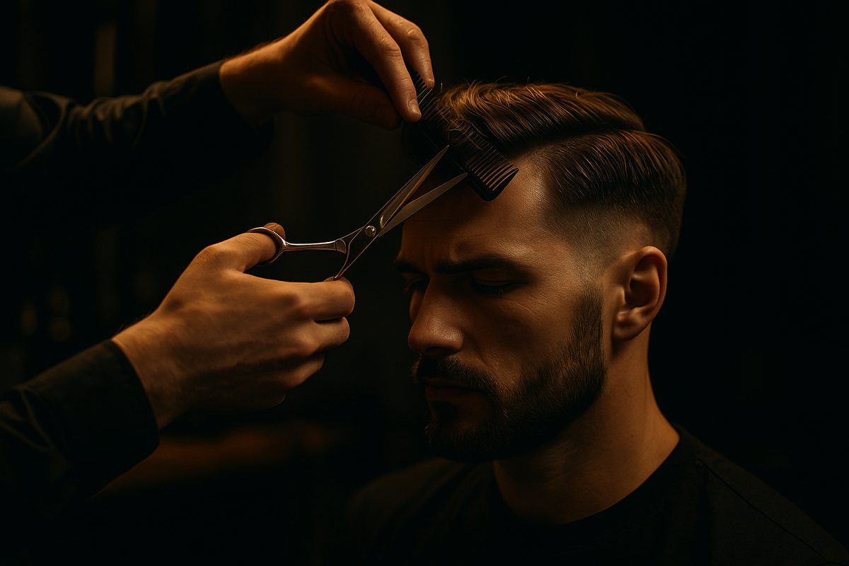 Мужская стрижка в барбершопе BRO стриГУТ, Екатеринбург